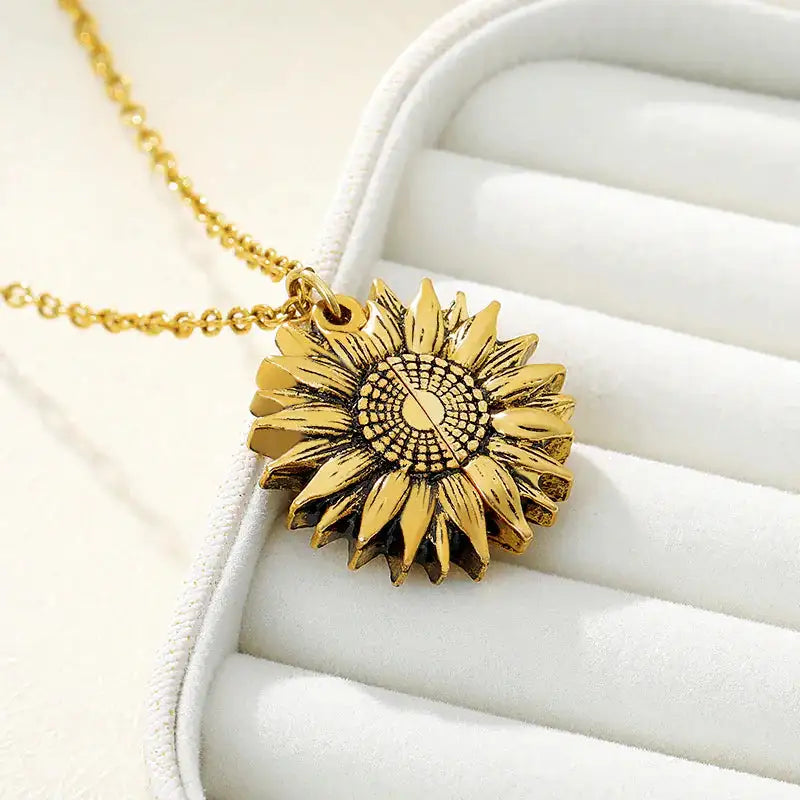 You Are My Sunshine Necklace - Sentimental Gift of Affection