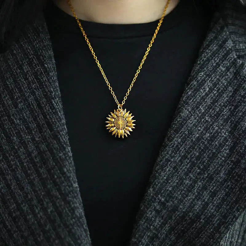You Are My Sunshine Necklace - Sentimental Gift of Affection