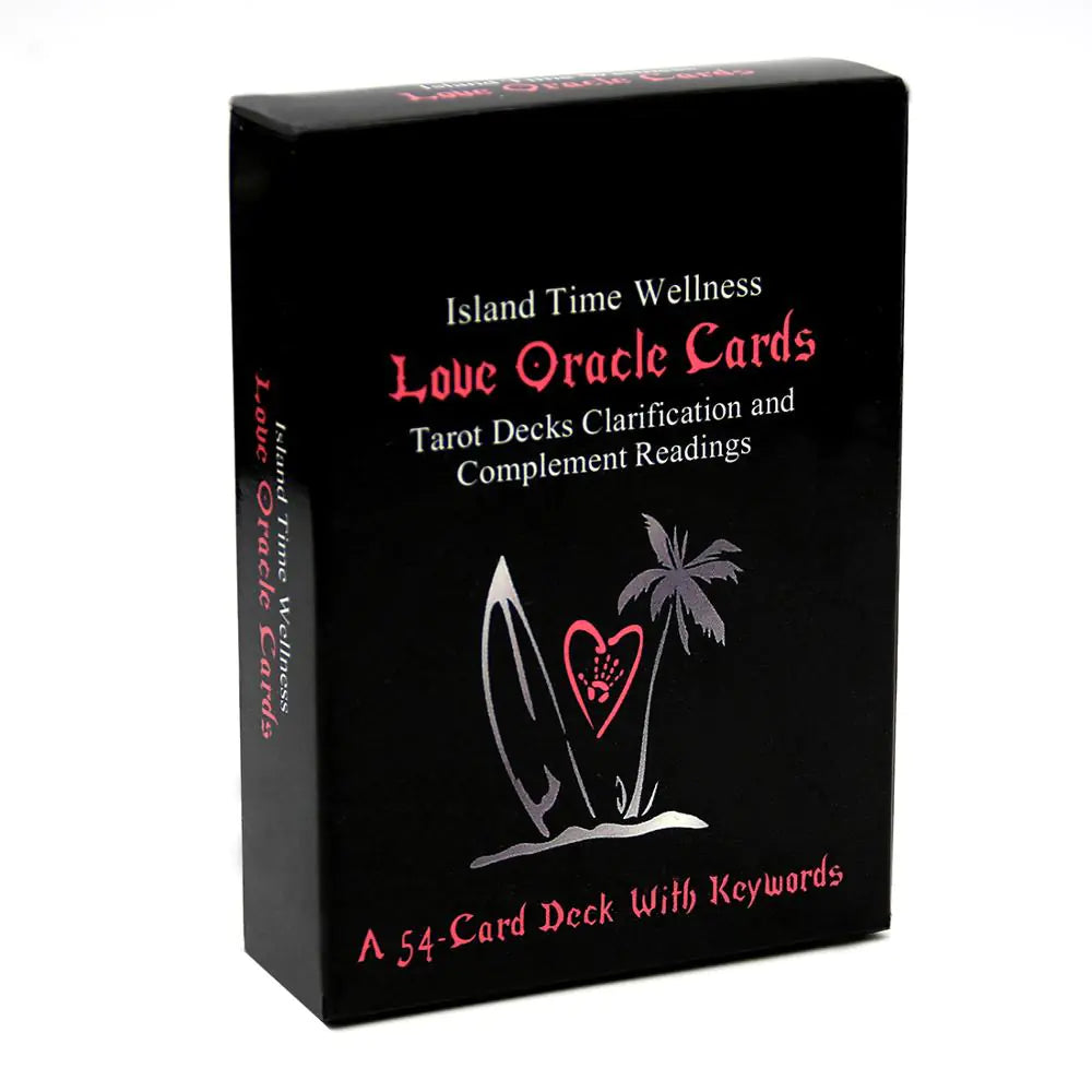 Love Oracle Cards: 64 Illustrated Tarot Deck for Spiritual Guidance and Intuitive Readings