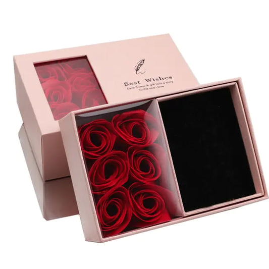 Luxury Rose Jewelry Storage Case